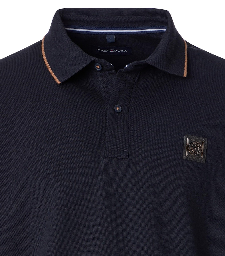 Casa Moda Herren Polo-Shirts Blau