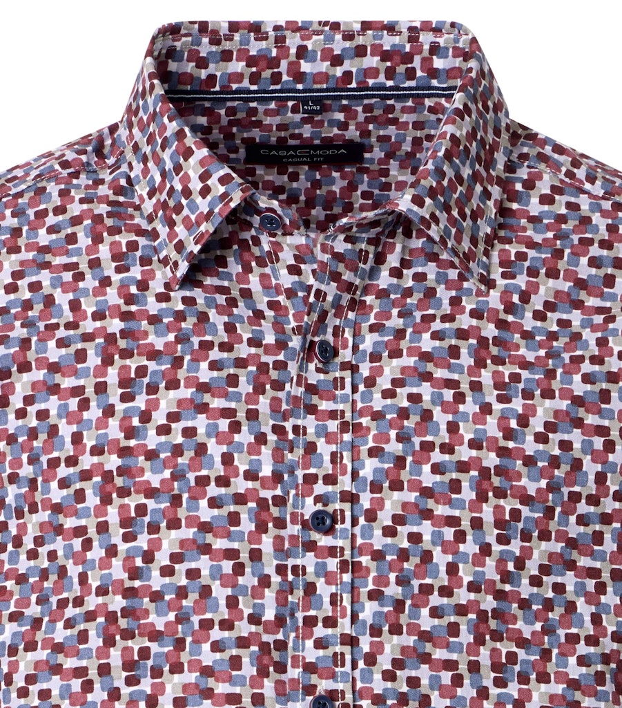 Casa Moda Herren Hemden  Rot