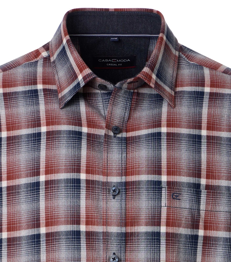 Casa Moda Herren Hemden Blau