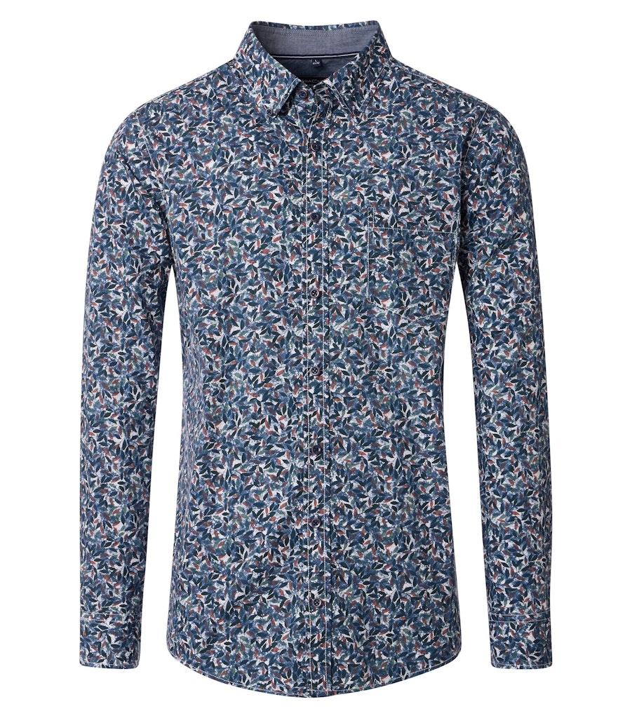 Casa Moda Herren Hemden  Blau