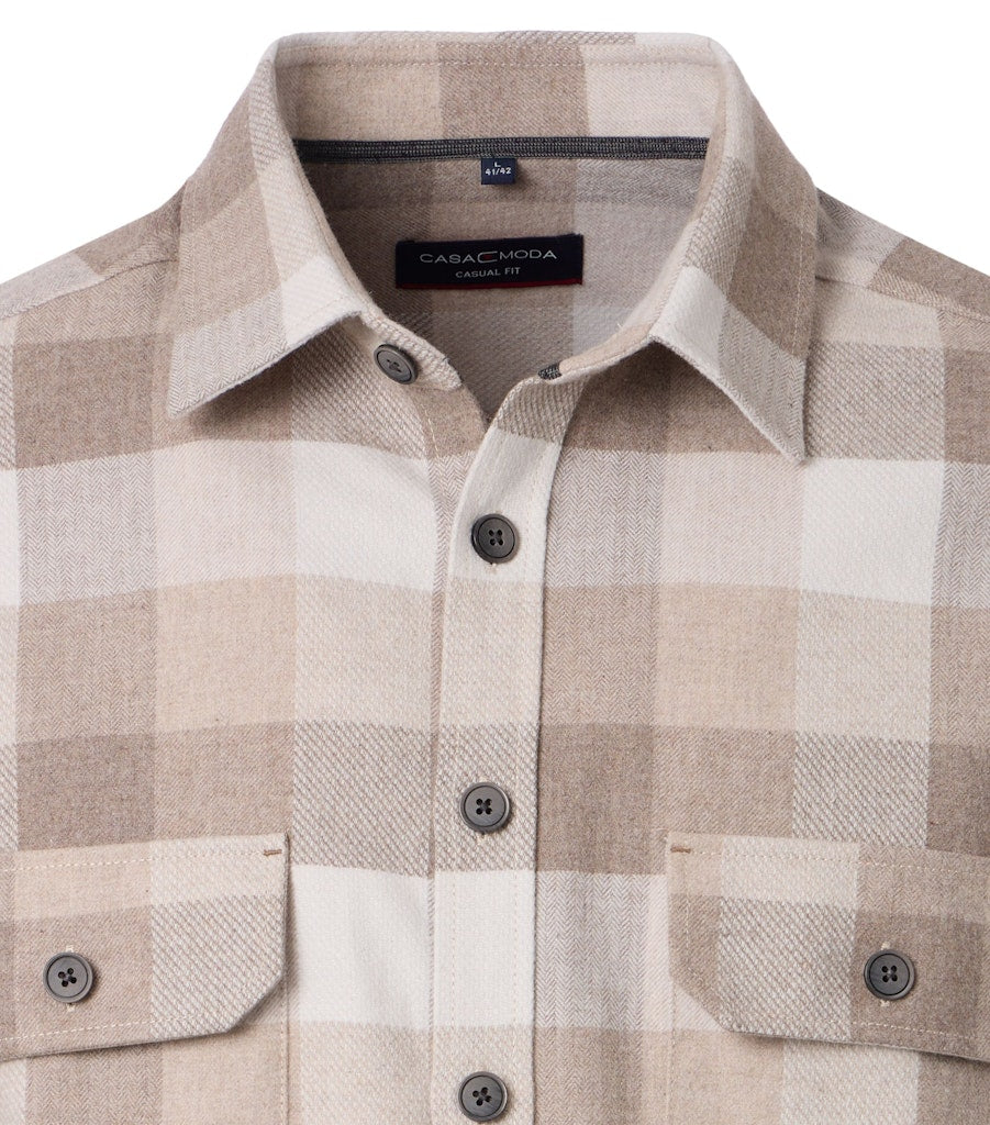 Casa Moda Herren Hemden  Beige