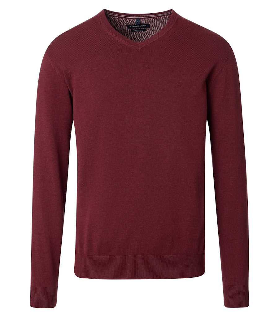 Casa Moda Herren Pullover  Rot