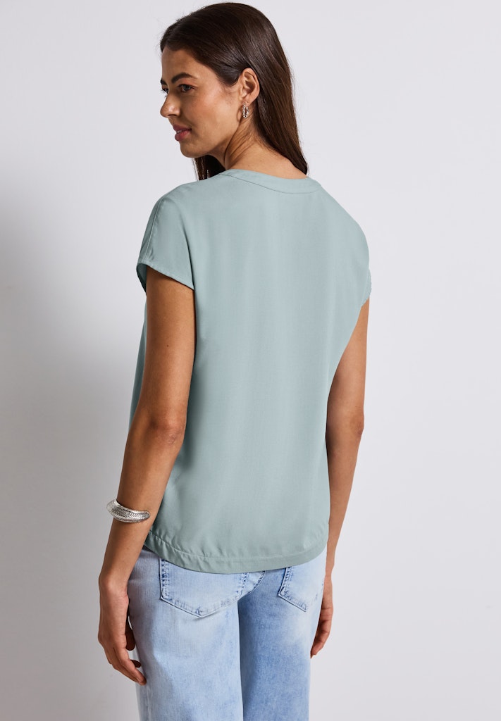Street One Damen Blusen  Arona Blu