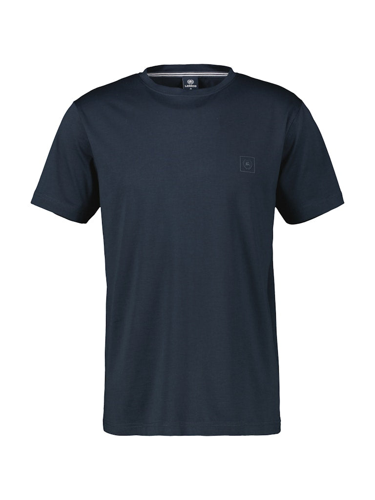 Lerros Herren T-Shirts kurz Classic Navy
