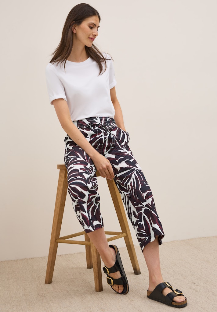 Cecil Damen Hosen Mulberry