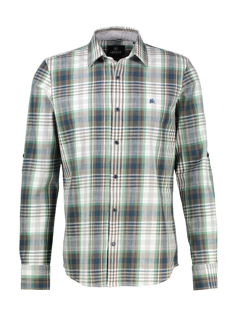 Lerros Herren Hemden Nordic Olive