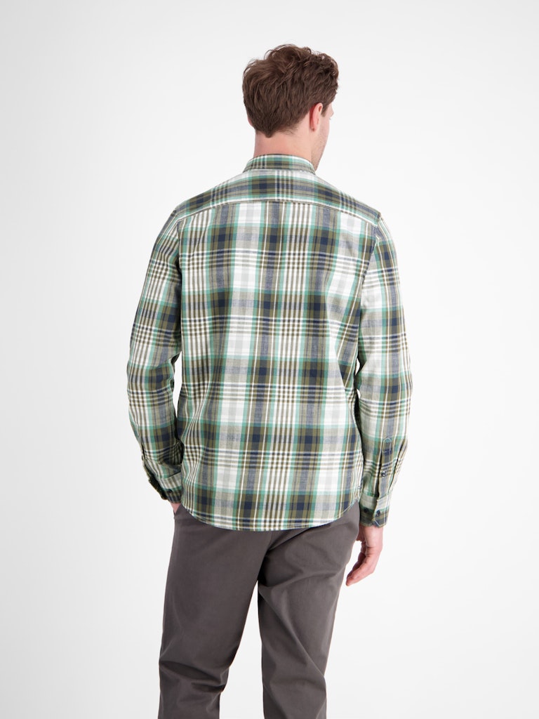 Lerros Herren Hemden Nordic Olive