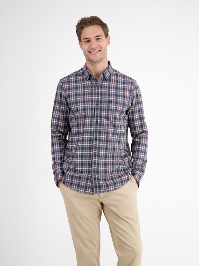 Lerros Herren Hemden Classic Navy