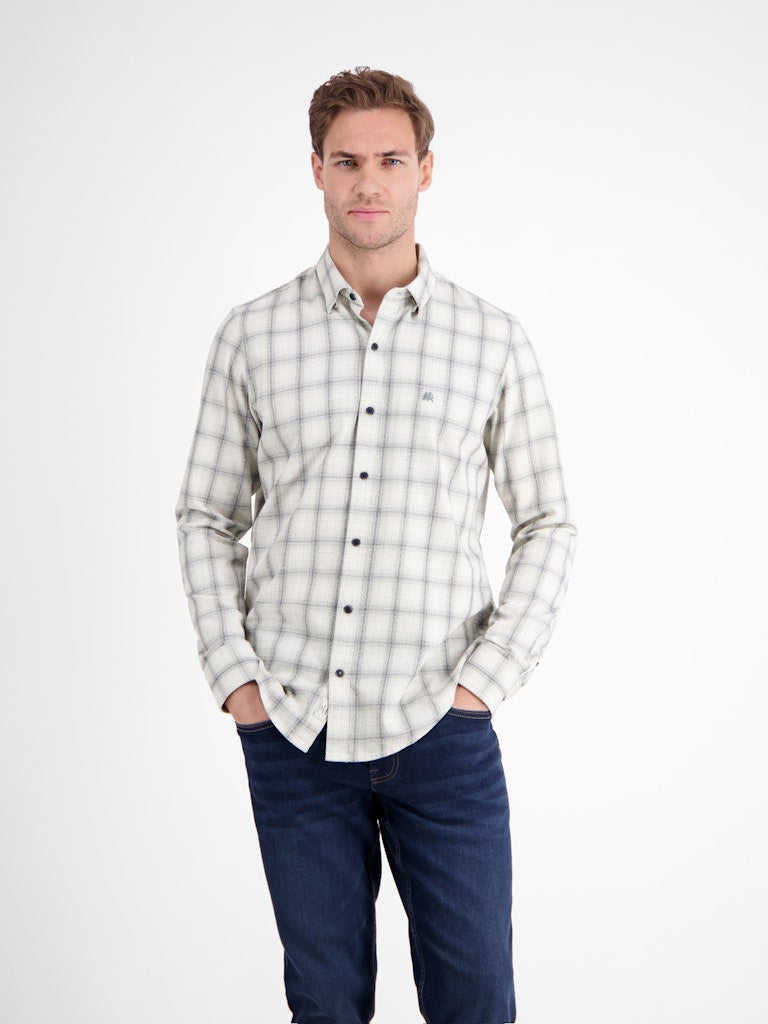 Lerros Herren Hemden Broken White