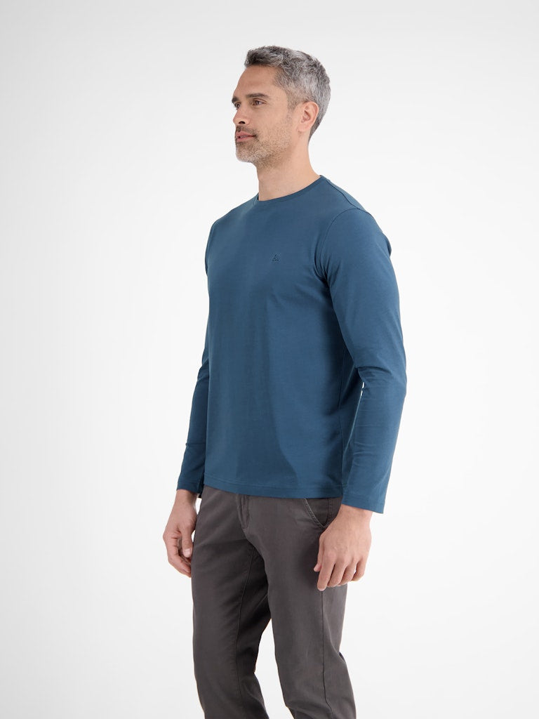 Lerros Herren T-Shirts kurz Storm Blue