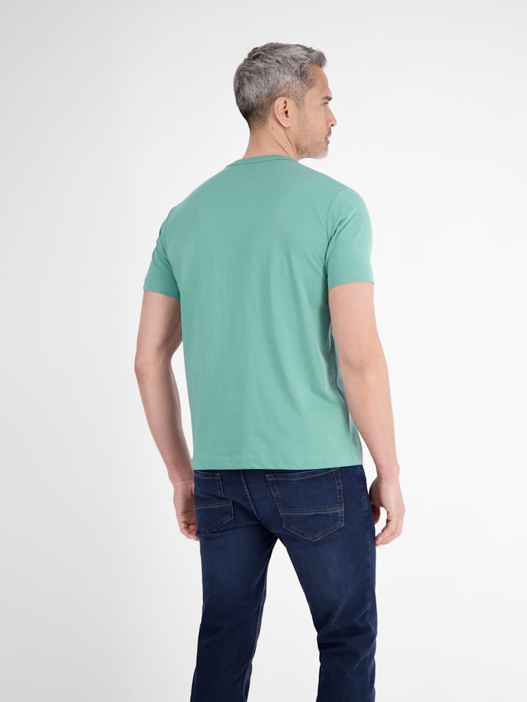 Lerros Herren T-Shirts kurz Fjord Blue