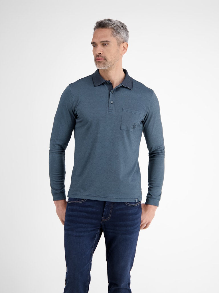 Lerros Herren Polo-Shirts Classic Navy