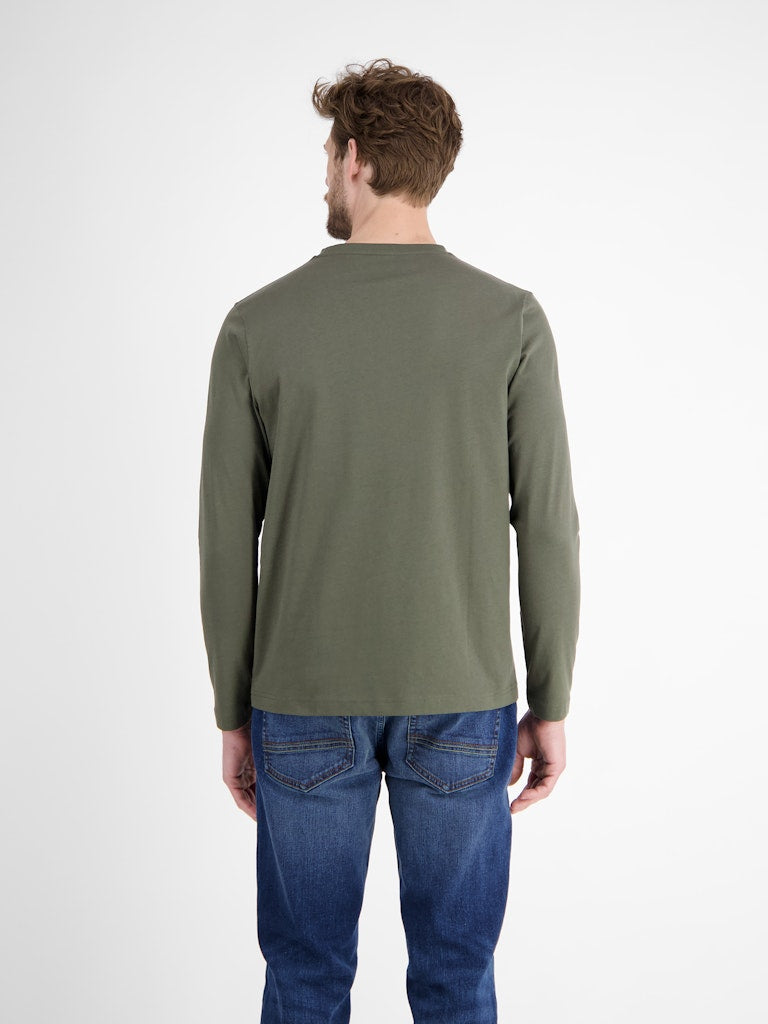 Lerros Herren T-Shirts kurz Nordic Olive