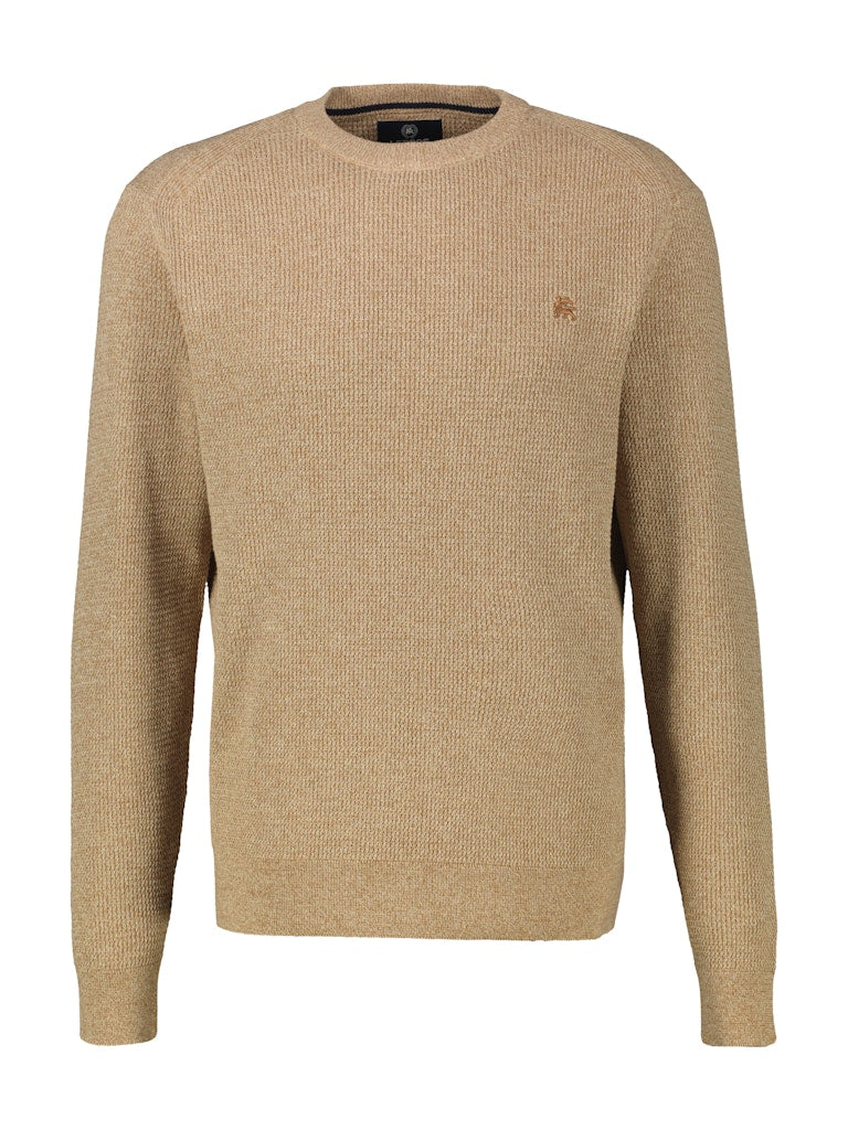 Lerros Herren Pullover Light Coffee