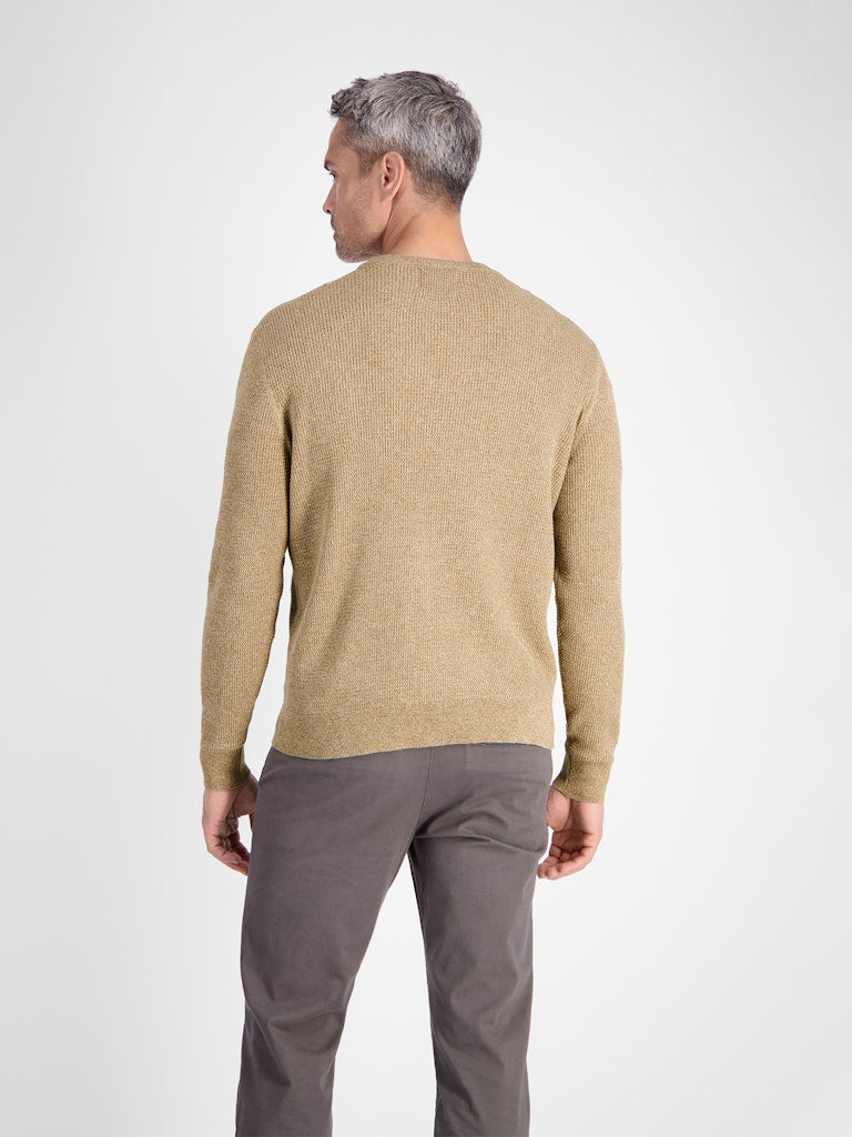 Lerros Herren Pullover Light Coffee