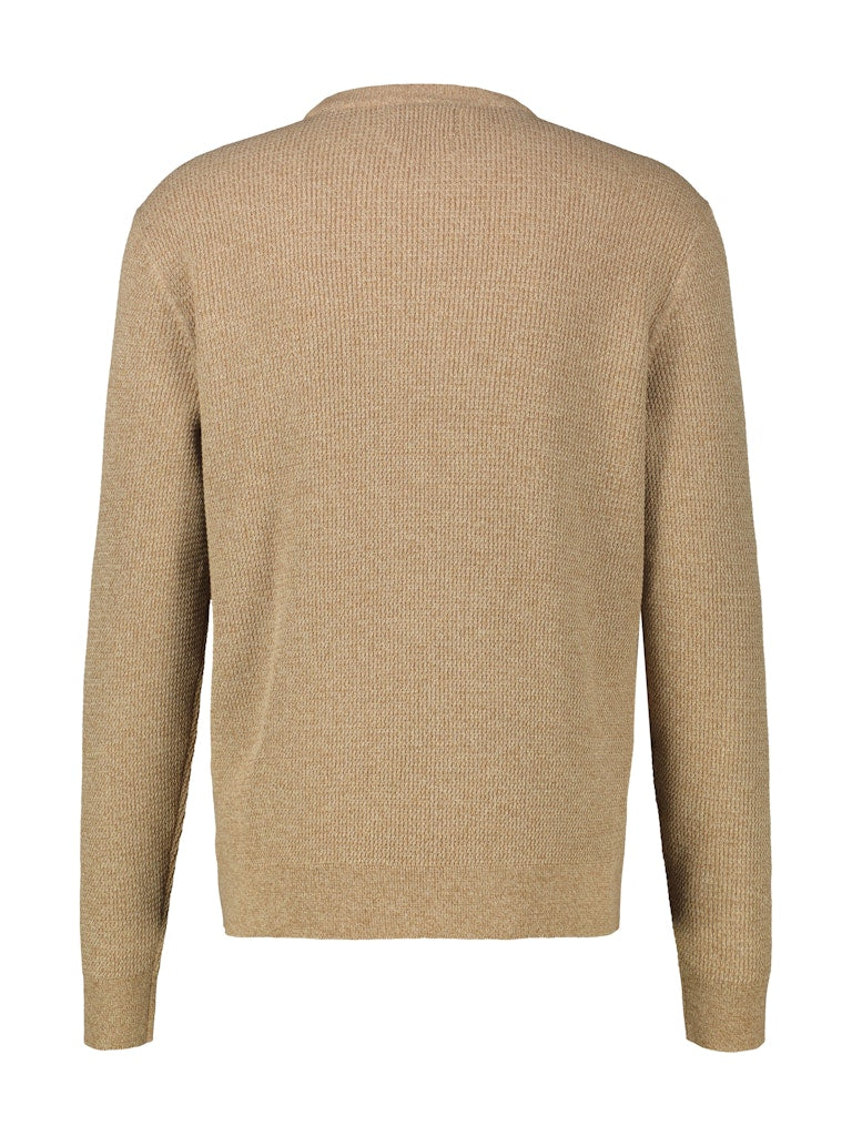 Lerros Herren Pullover Light Coffee