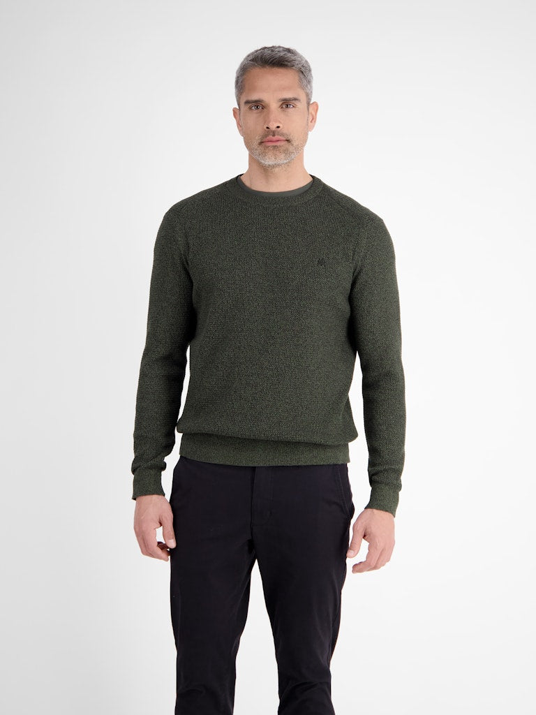 Lerros Herren Pullover Nordic Olive