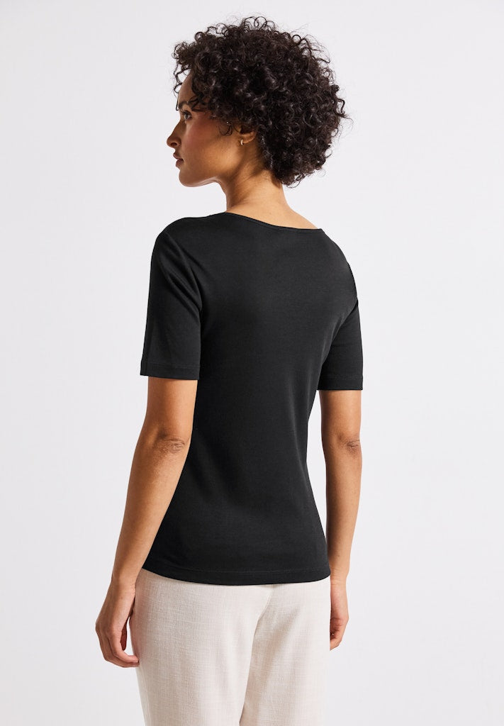 Street One Damen T-Shirts  Black