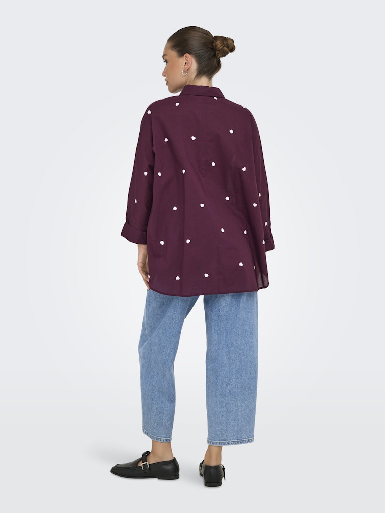 Only Damen Blusen Winetasting/W C