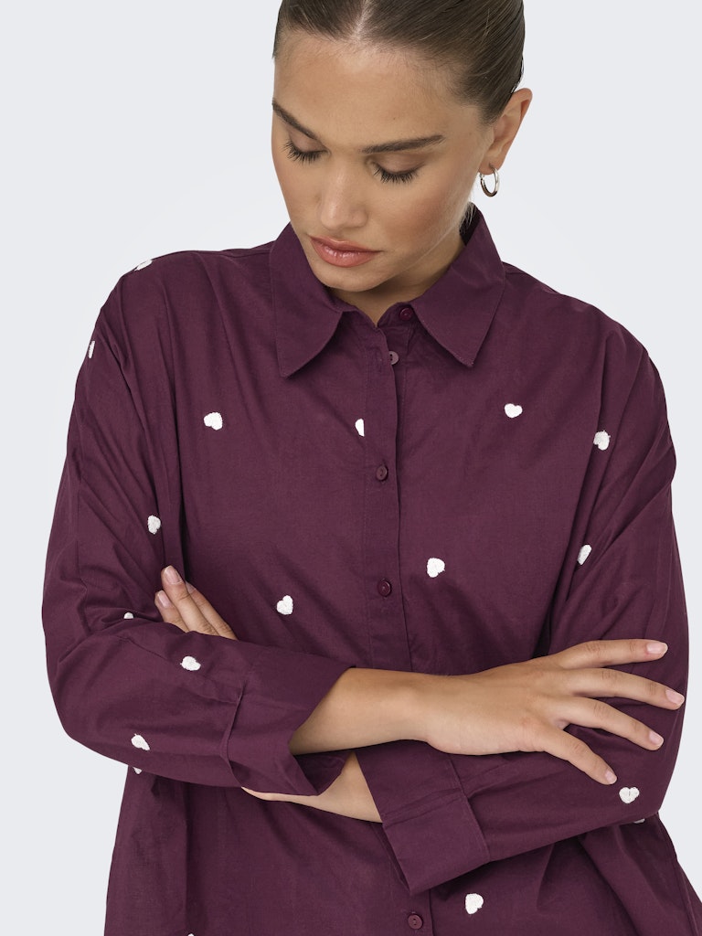 Only Damen Blusen Winetasting/W C