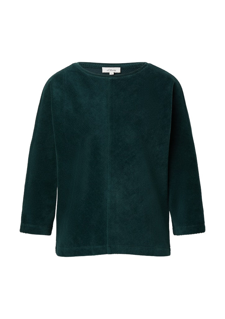 S. Oliver red Damen Sweatshirts Blue Green