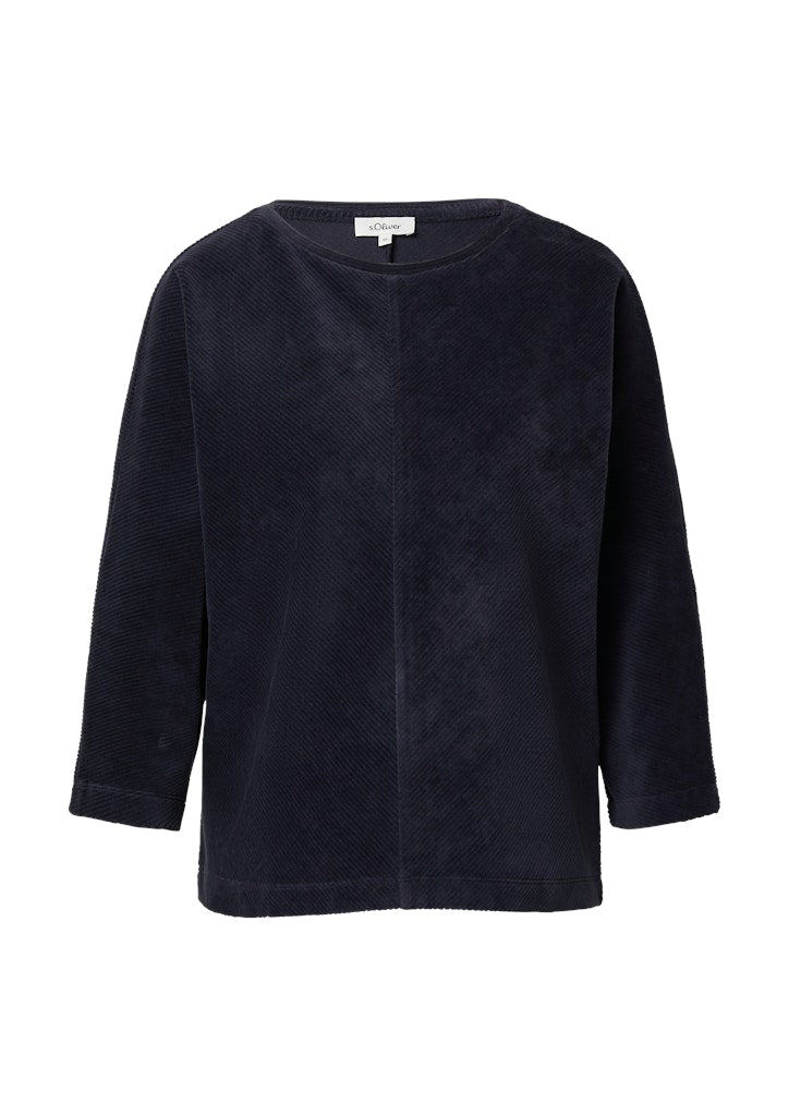 S. Oliver red Damen Sweatshirts Blue