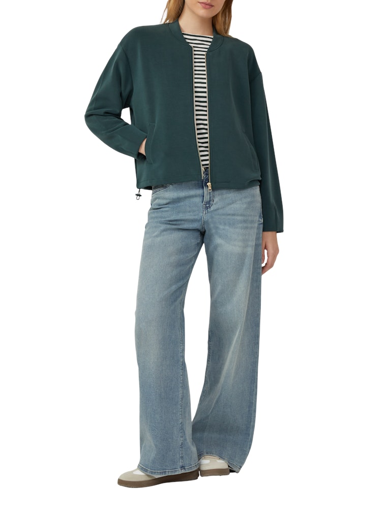 S. Oliver red Damen Sweatjacken Blue Green