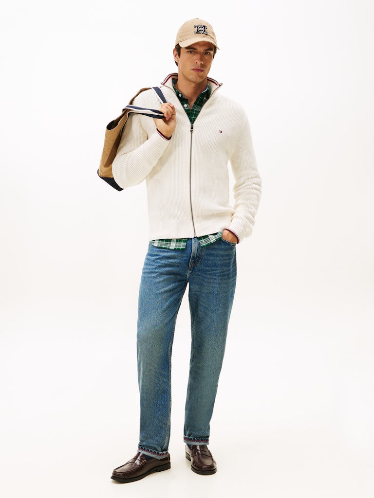 Tommy Hilfiger Herren Strickjacken Z Yellow