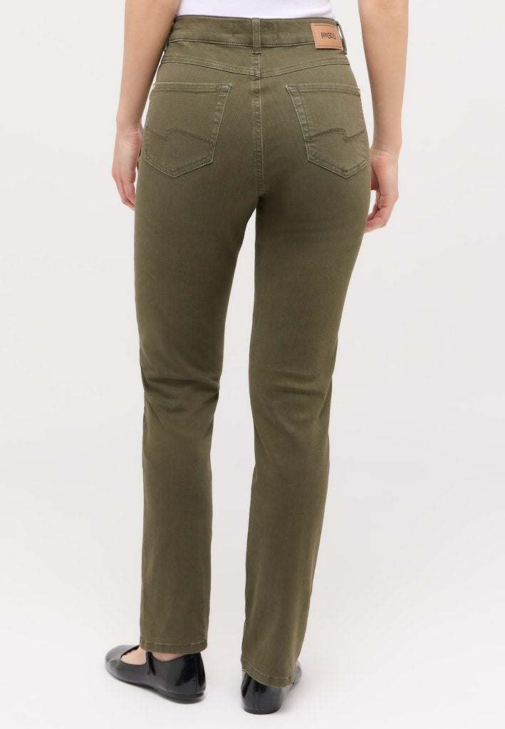 Angels Damen Jeans Khaki Used