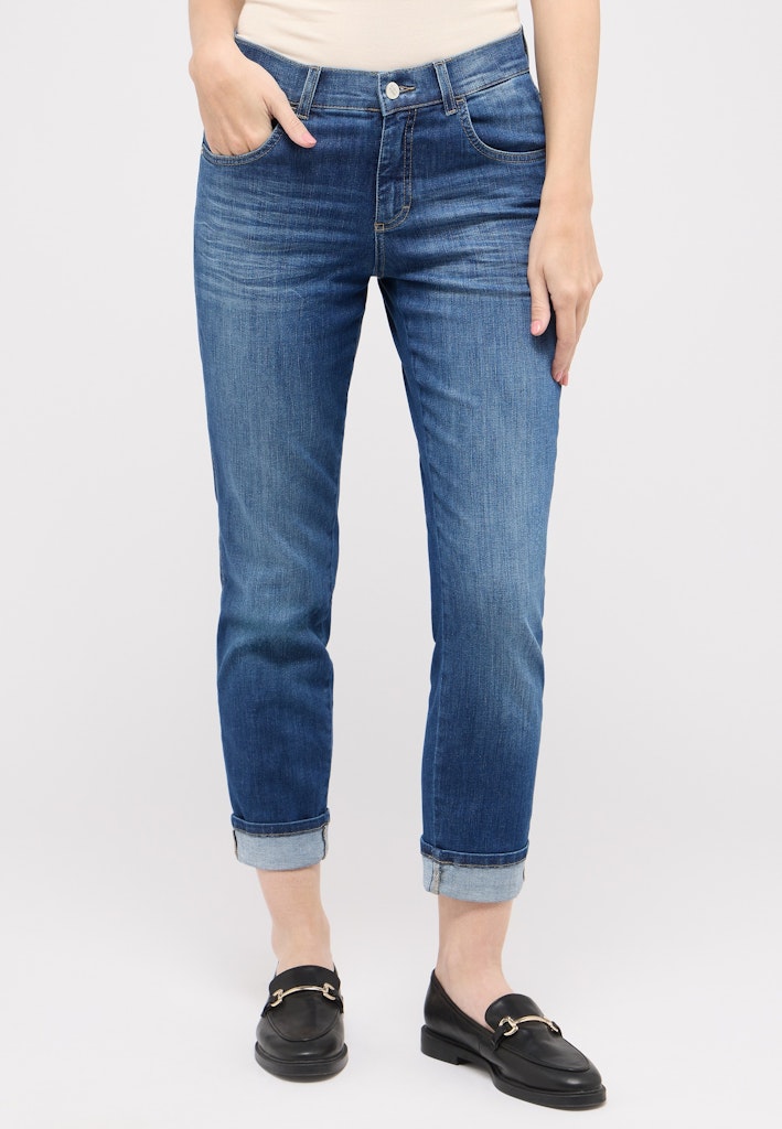 Angels Damen Jeans Mid Blue U