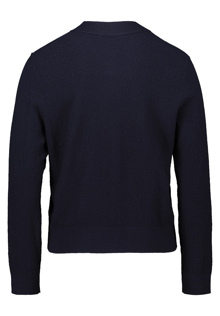 Betty & Co Damen Strickjacken Navy Blue