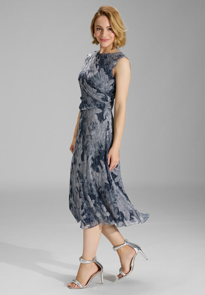 Swing Damen Kleider  Navy / Sil