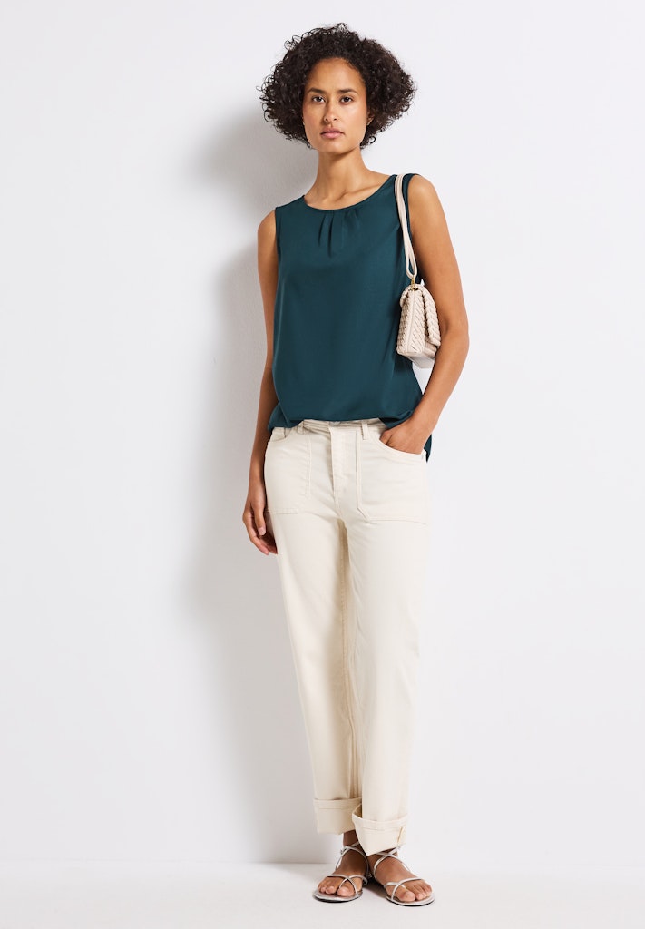 Street One Damen Blusen  Tide Blue