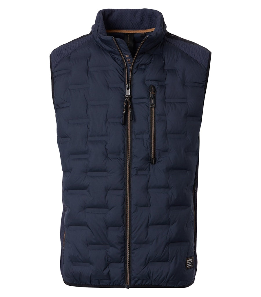 Casa Moda Herren Westen  Blau