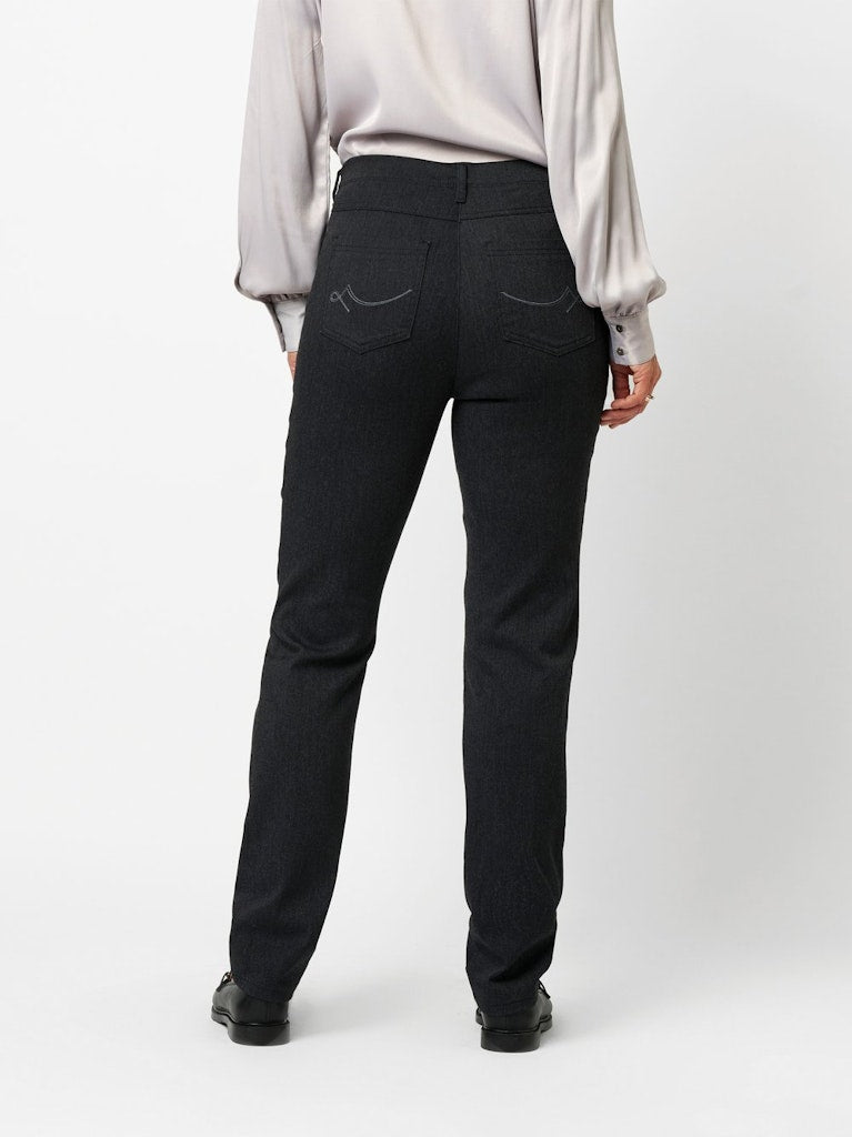 Toni Dress Damen Hosen Grey