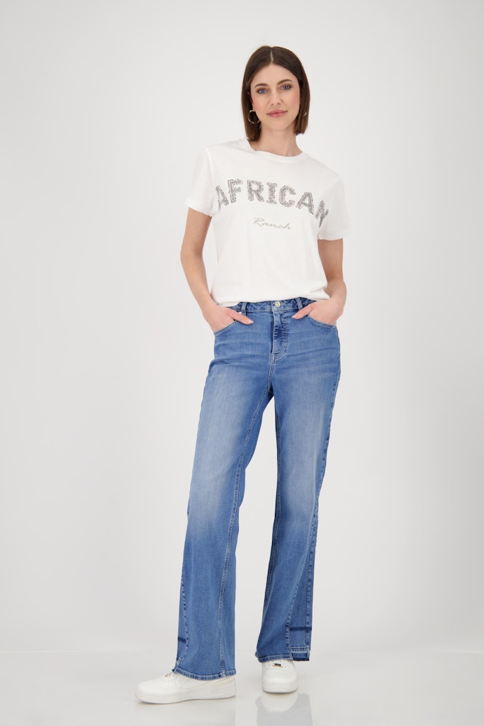 Monari Damen T-Shirts Off-White