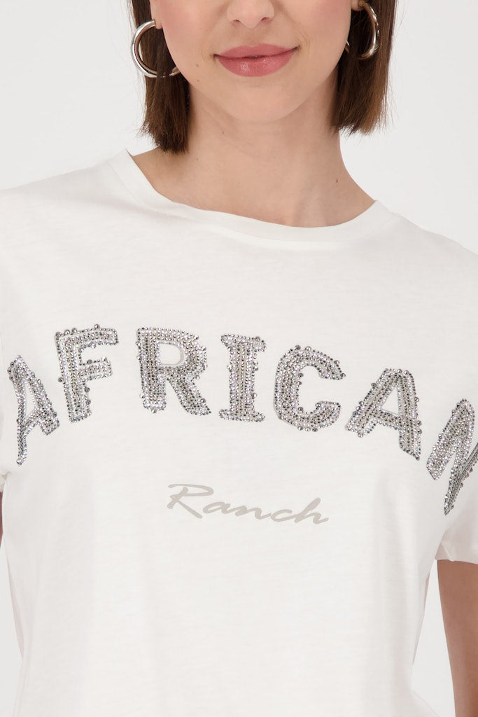 Monari Damen T-Shirts Off-White