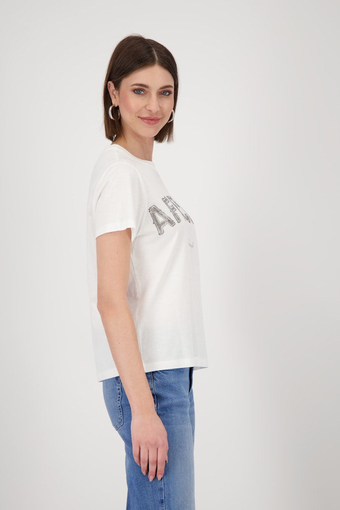 Monari Damen T-Shirts Off-White