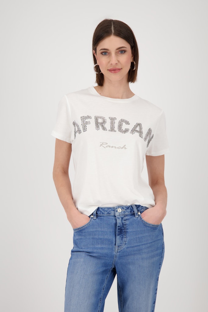 Monari Damen T-Shirts Off-White