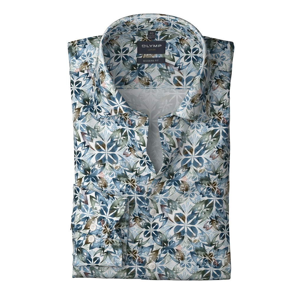 Olymp Herren Hemden lang Weiss