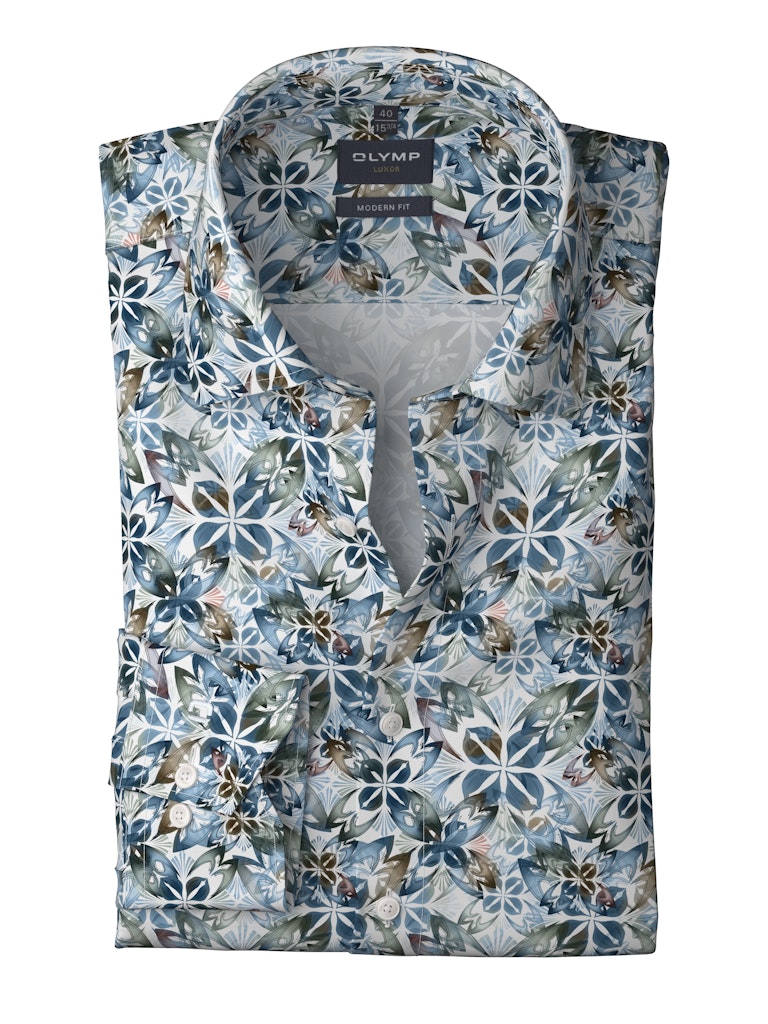 Olymp Herren Hemden lang Weiss