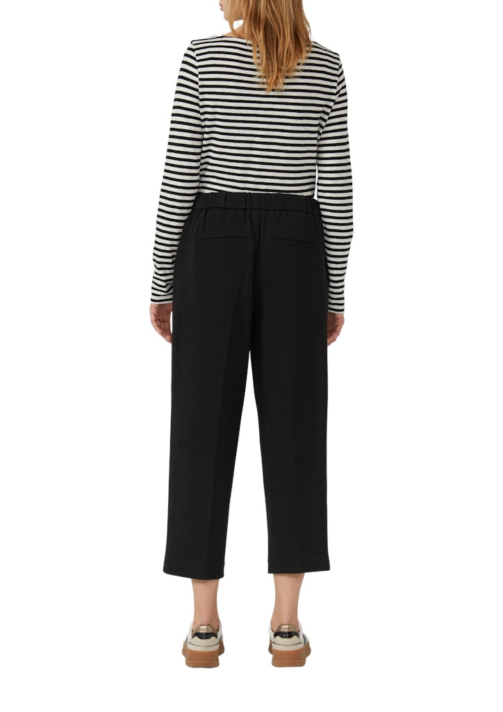 S. Oliver red Damen Shorts Grey/Black