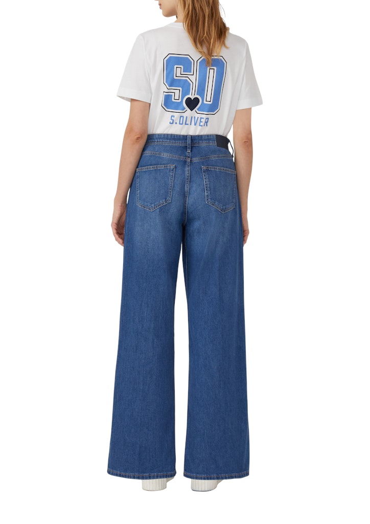 S. Oliver red Damen Jeans Blue