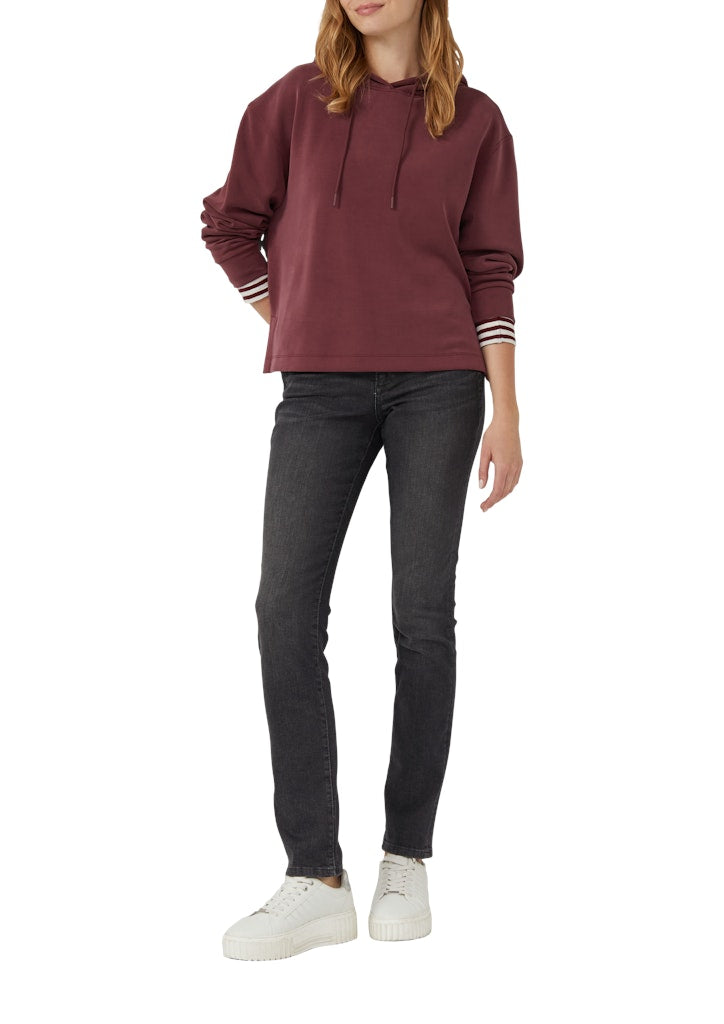 S. Oliver red Damen Jeans Grey/Black