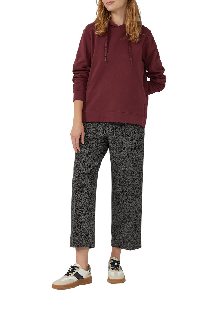 S. Oliver red Damen Shorts Grey/Black