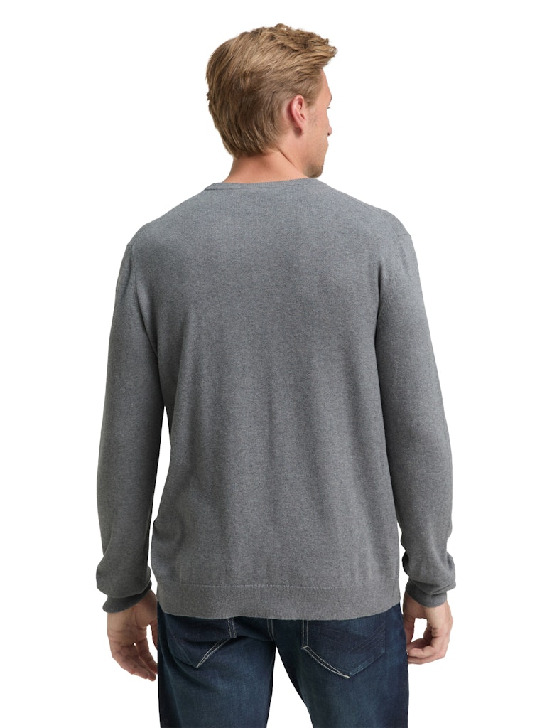 Tom Tailor Herren Pullover Classic Dark Gr