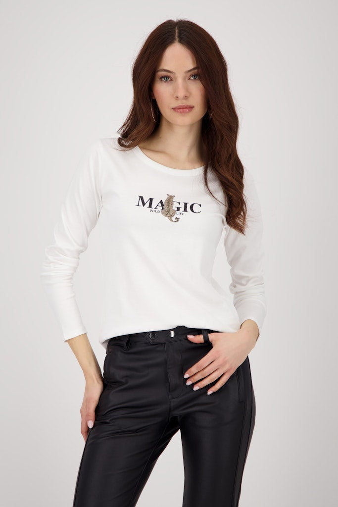 Monari Damen T-Shirts Off-White