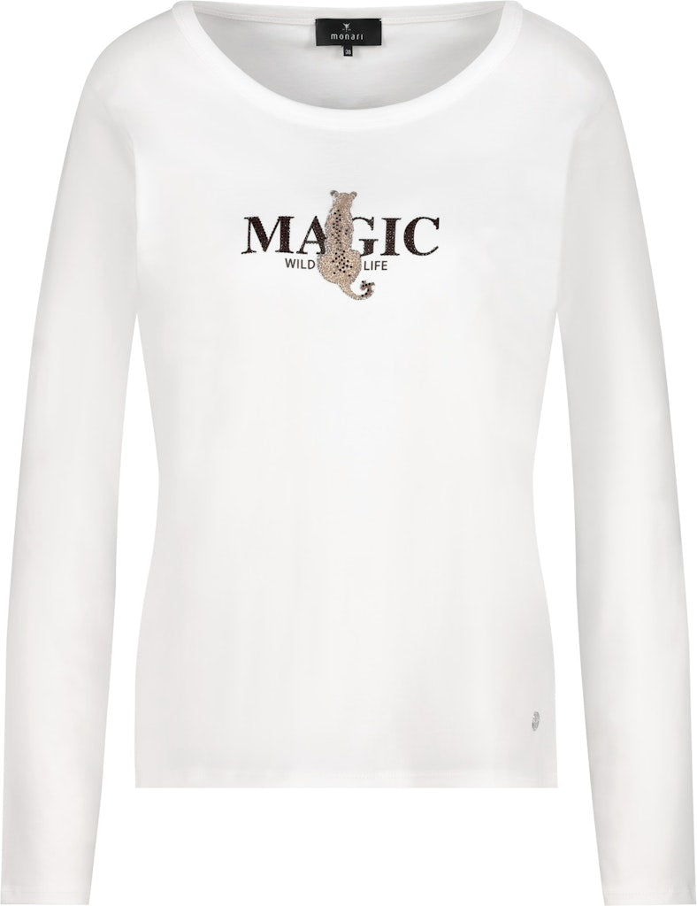 Monari Damen T-Shirts Off-White