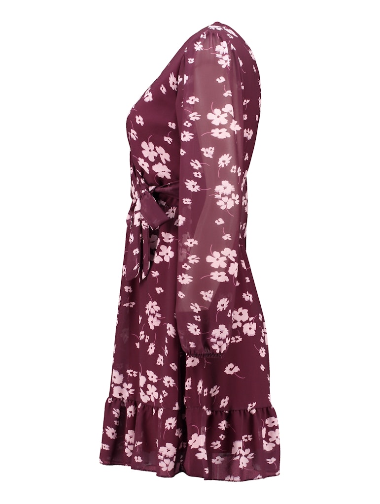 Haily's Damen Kleider  Burgundy F