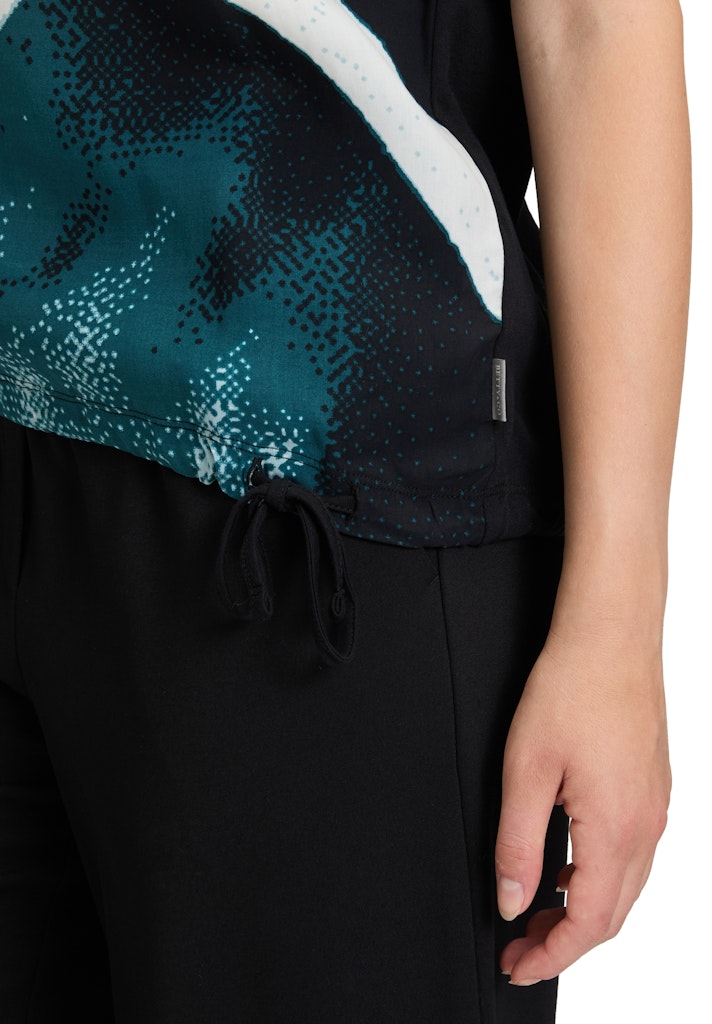 Betty & Co Damen T-Shirts Mint/Black